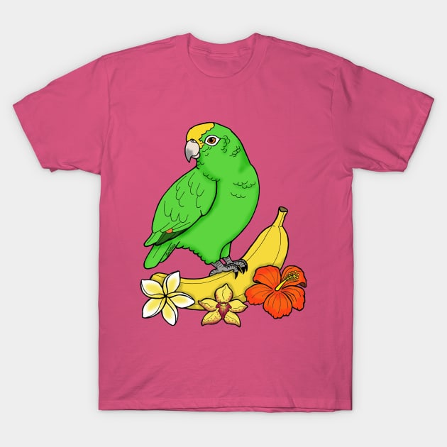 Tropical Parrot-ise T-Shirt by HonuHoney